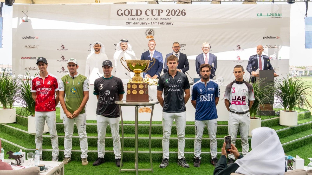 6 فرق تتنافس في النسخة الـ17 لكأس دبي الذهبية للبولو 2026