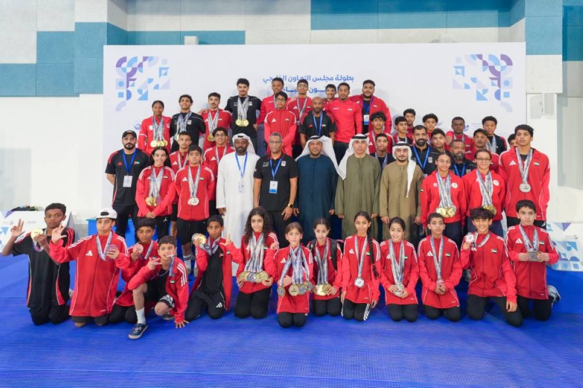 منتخب الإمارات بطل الخليج للسباحة بـ79 ميدالية ملونة