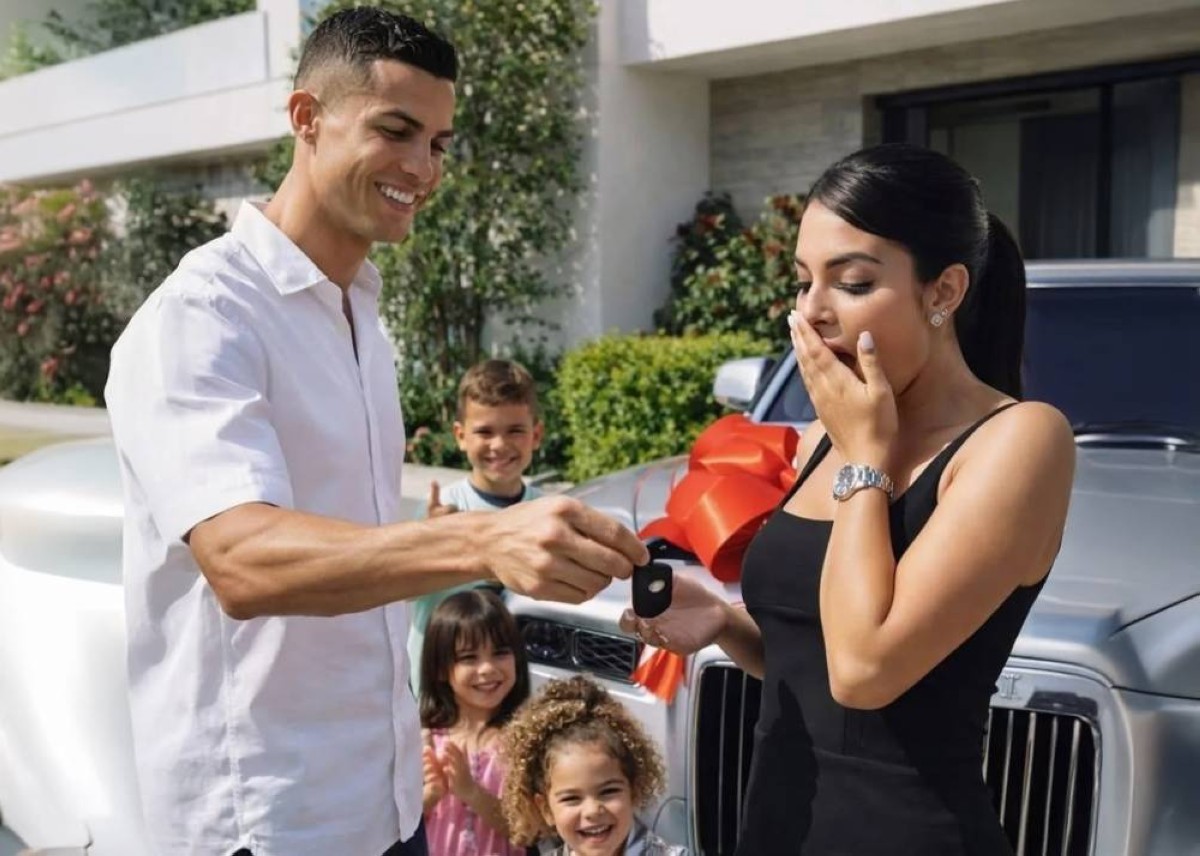 هدية فاخرة.. رونالدو يفاجئ جورجينا في عيد ميلادها