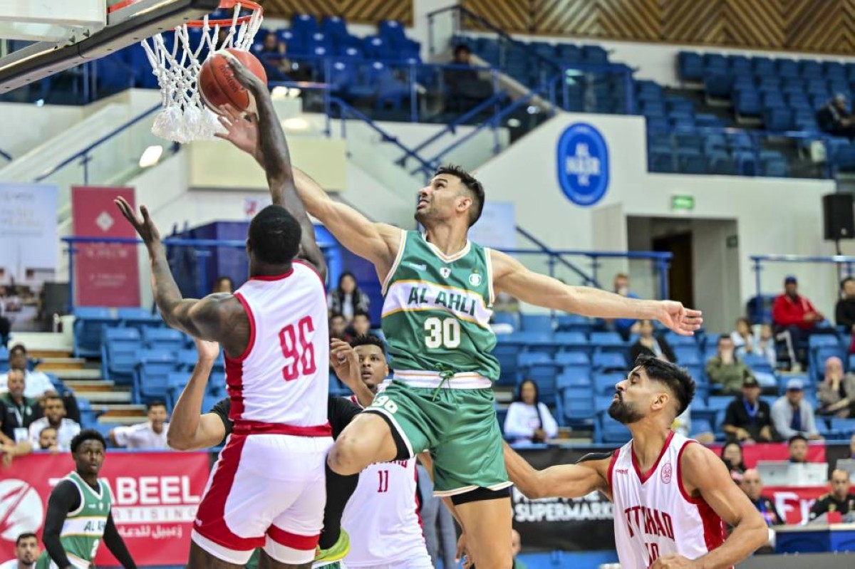 الاتحاد الليبي يحسم الديربي أمام أهلي طرابلس ويتأهل لنصف نهائي «سلة دبي»