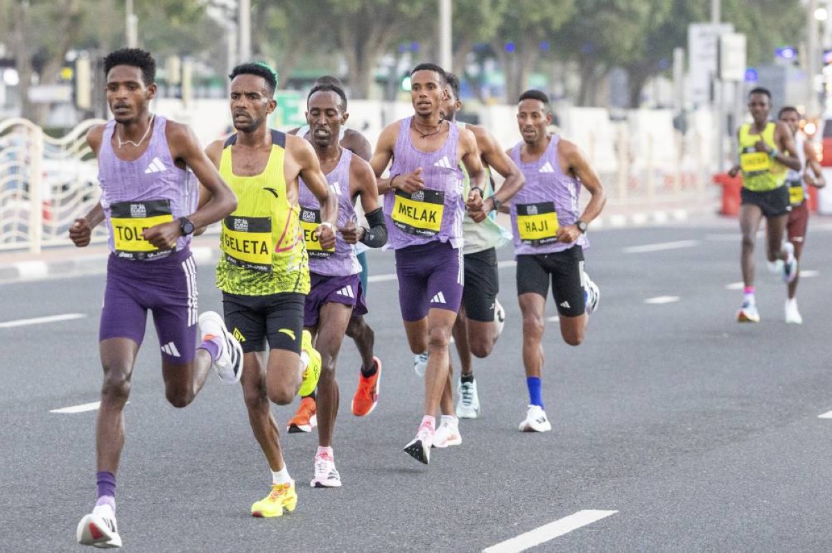 ميلاك وديسي يتوجان بلقبي الرجال والسيدات في ماراثون دبي 2026