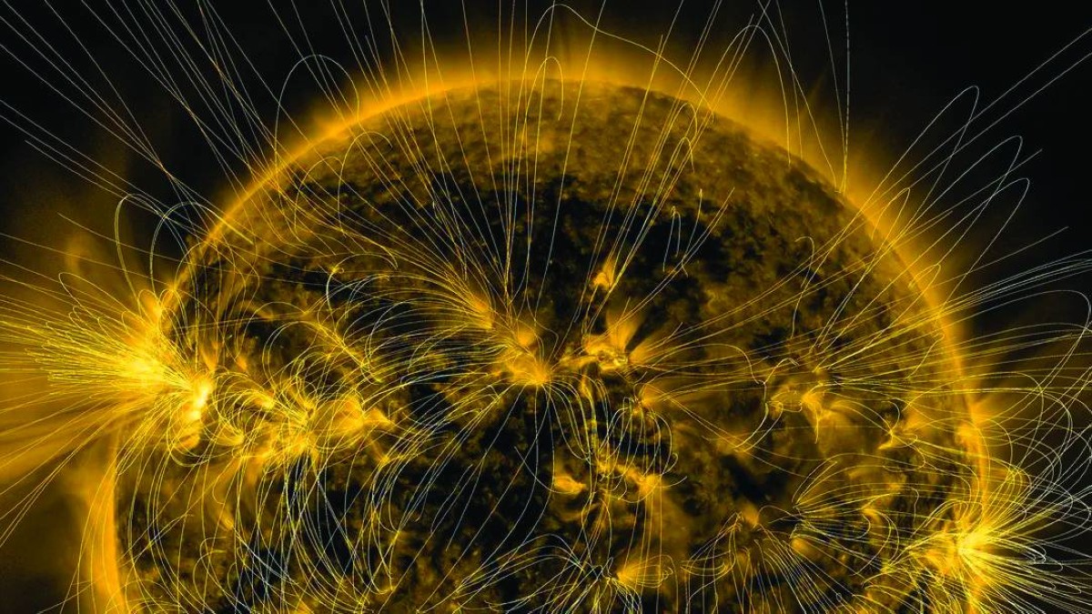 خريطة لباطن الشمس