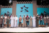 راشد المهيري بطل سباق «الخيول العربية» للقدرة بقرية الوثبة