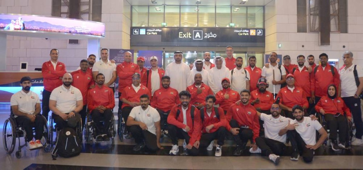 54 لاعباً ولاعبة يمثلون الإمارات في «ألعاب غرب آسيا البارالمبية»