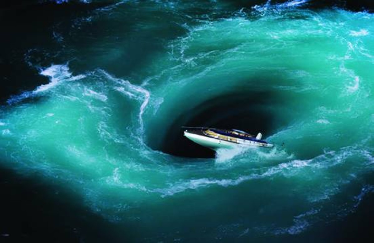 نظرية تفسر الاختفاءات الغامضة للسفن والطائرات في «برمودا»