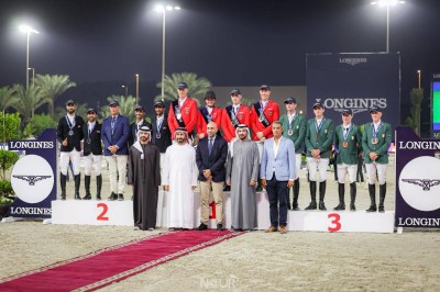 الفريق الألماني بطلاً لكأس الأمم «الشارقة الأربع نجوم» لقفز الحواجز