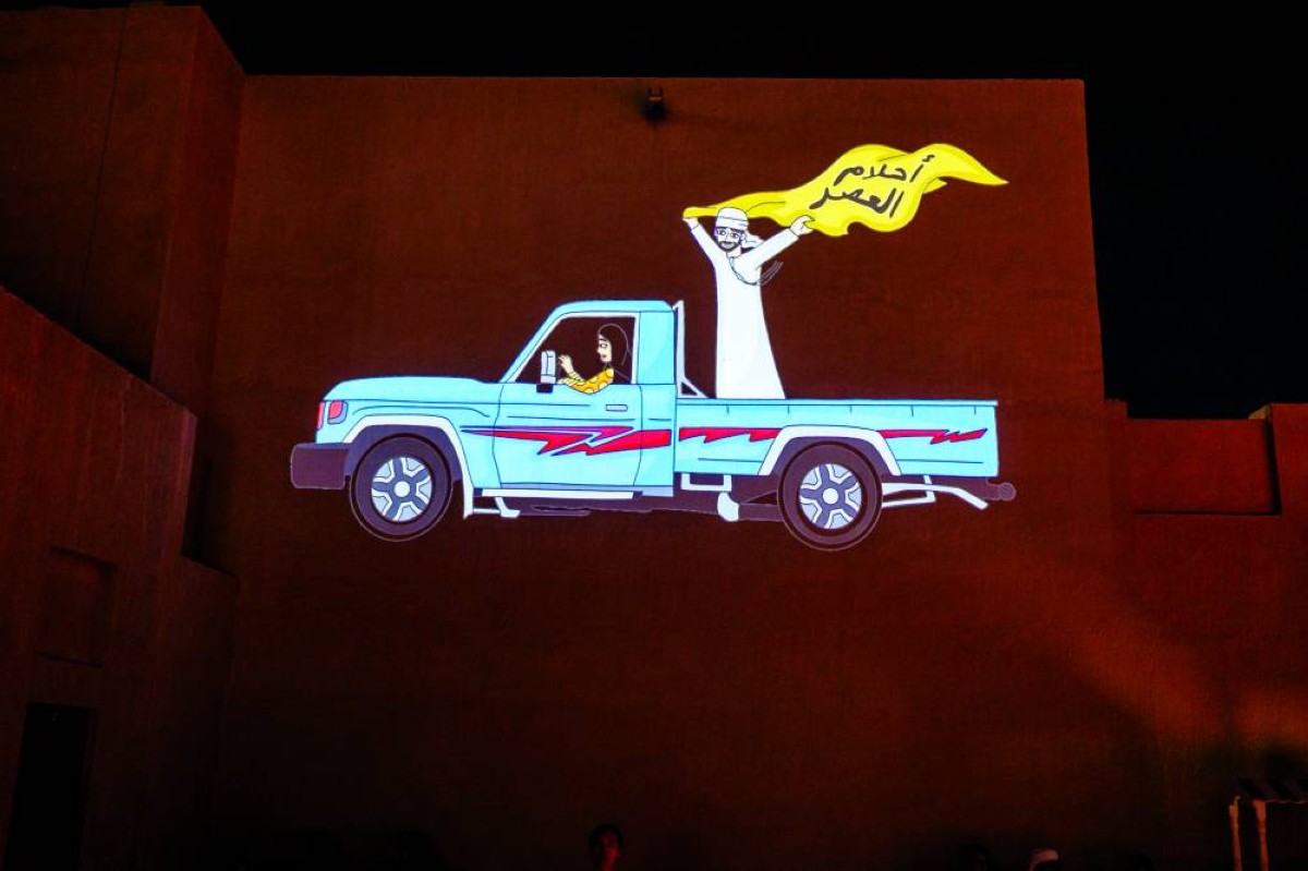 أعمال فنية فريدة أبدعها فنانون كويتيون عرضت في المهرجان