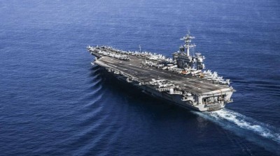 الجيش الأمريكي يسقط مسيرة إيرانية اقتربت من "​أبراهام لينكولن" في ​بحر العرب