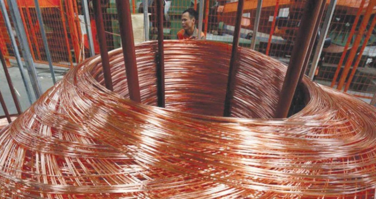 ارتفاع أسعار النحاس في شنغهاي