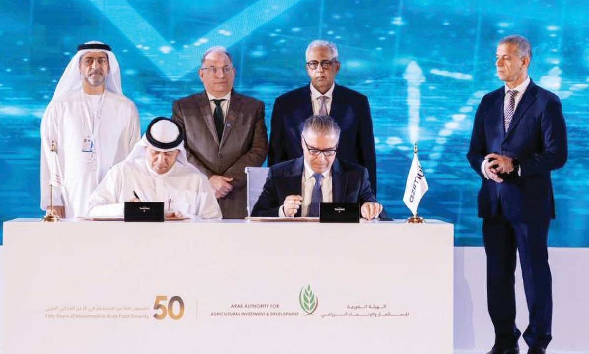 يونس خوري يشهد توقيع الاتفاقية