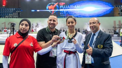 «الفجيرة الدولية المفتوحة للتايكواندو» تواصل منافساتها