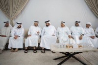 أحمد بن محمد يقدم واجب العزاء في وفاة عمر أحمد البلوشي