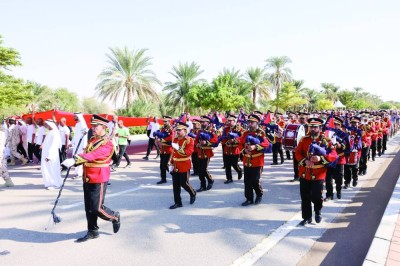 عروض فنية متنوعة قدمتها الفرقة