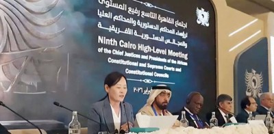 المحكمة الاتحادية العليا تشارك في اجتماع رؤساء المحاكم الدستورية الأفريقية