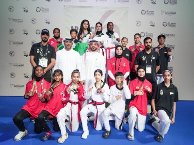 13 ميدالية لـ«تايكواندو الإمارات» في ختام بطولة كأس العرب 2026