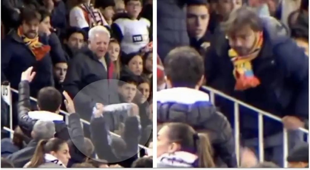 جماهير ريال مدريد وفالنسيا