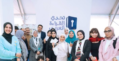 خلال مشاركة المبادرة في معرض القاهرة الدولي للكتاب
