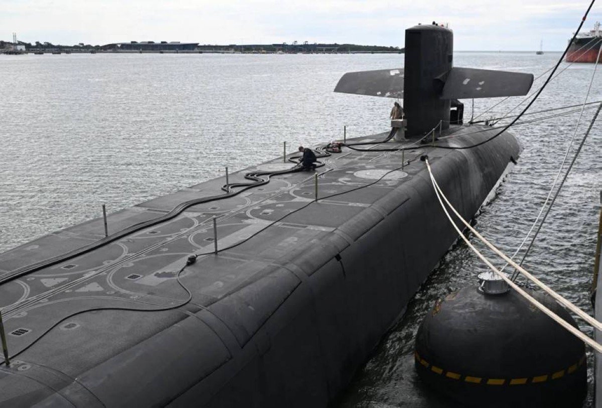غواصة نووية أميركية من طراز «أوهايو»