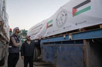 ضمن "الفارس الشهم 3".. دخول القافلة 301 إلى غزة محمّلة بـ 290 طناً من المواد الغذائية