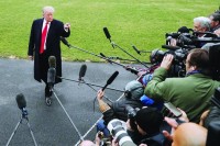 ترامب والإعلام.. لكمات متبادلة على حلبة المحاكمة