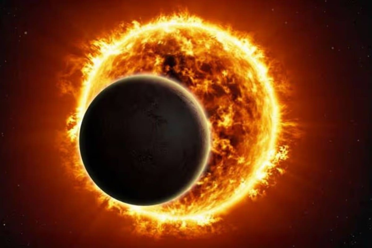 القمر يبتلع الشمس.. مشهد أسطوري في السماء يخطف الأنظار