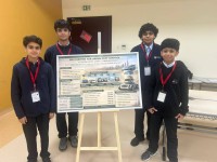 منقي هواء ذكي يقود 4 طلاب من مدارس دبي إلى العالمية