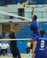 ظروف البث تؤجل صدام النصر والجزيرة في فاصلة دوري الطائرة