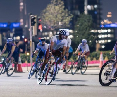 سعيد حسن وعائشة فولاذ ينتزعان لقب الهواة في سباق دراجات ند الشبا