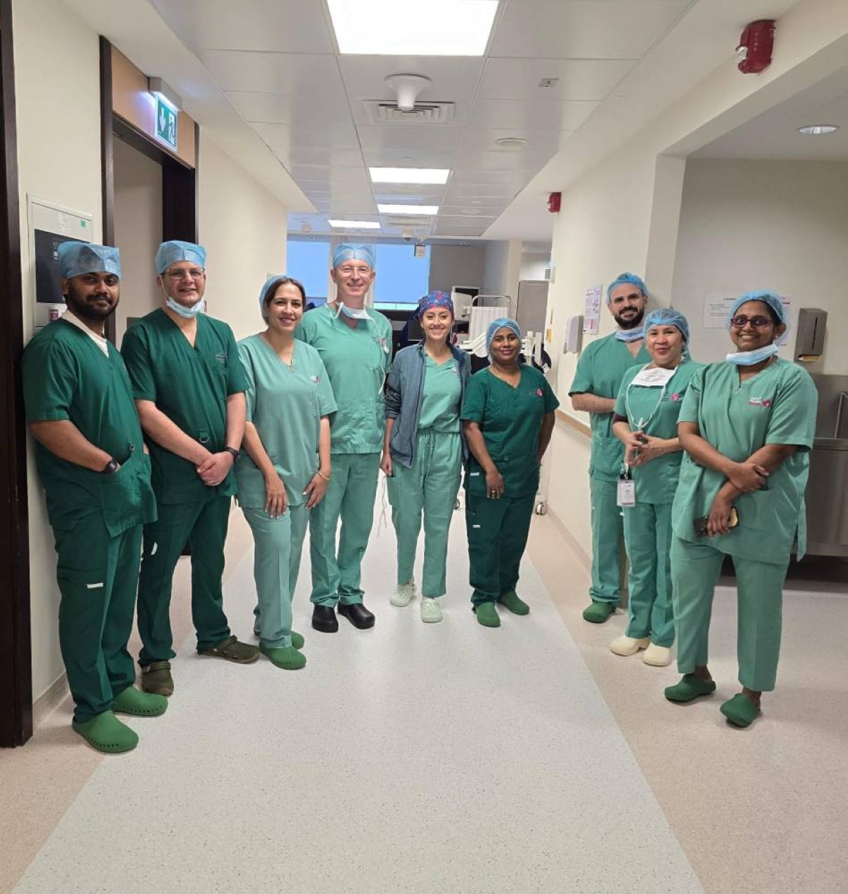 مستشفى تداوي بدبي يستأصل ورما بالقولون دون جراحة بتقنية مناظير "الفراغ الثالث"