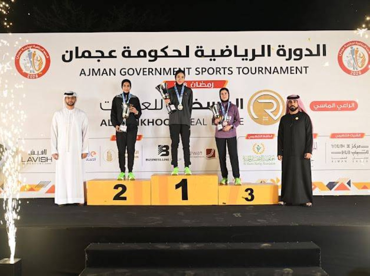 ‎2000 متسابق في سباق الجري بالدورة الرياضية لحكومة عجمان