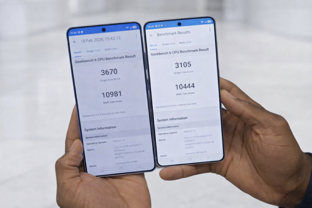 معالج إكسينوس من سامسونغ يدخل معركة المقارنة مع معالج سنابدراغون في غالاكسي ‏S26‎