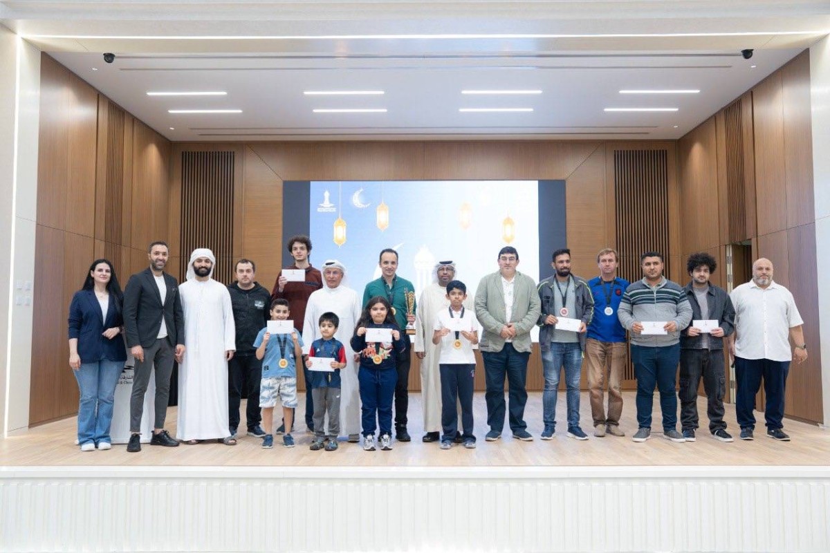 باسم أمين يحرز لقب «دولية الشارقة للشطرنج»