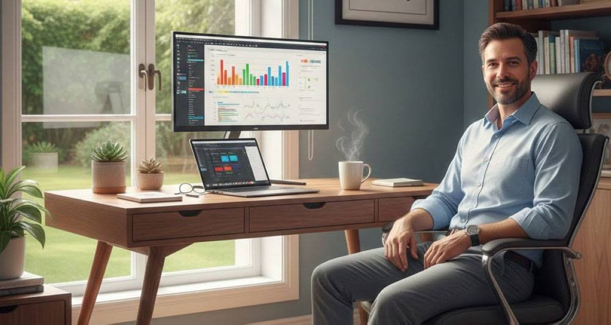 العمل من المنزل.. سر السعادة والإنتاجية بشرط واحد!