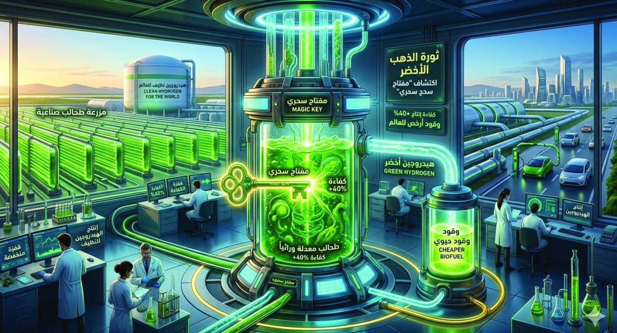 ثورة الذهب الأخضر.. اكتشاف «مفتاح سحري» في الطحالب يمنح العالم وقوداً أرخص