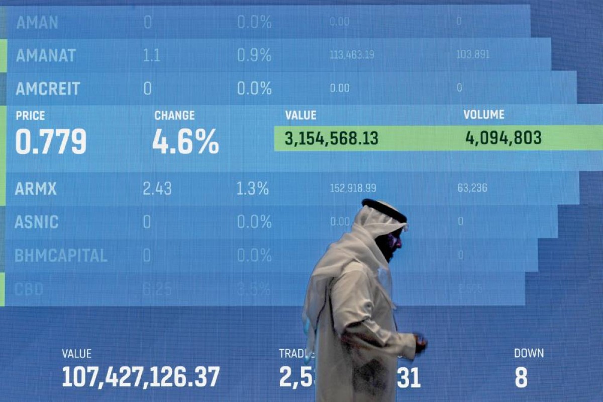 87 مليار درهم مكاسب سوق دبي في شهرين بنمو 7.55%