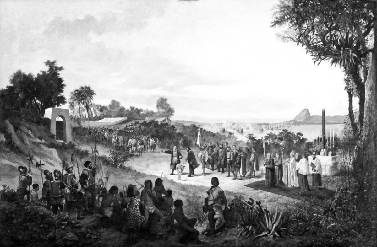 1565 تأسيس مدينة ريو دي جانيرو التي تعد أكبر المدن في البرازيل.
