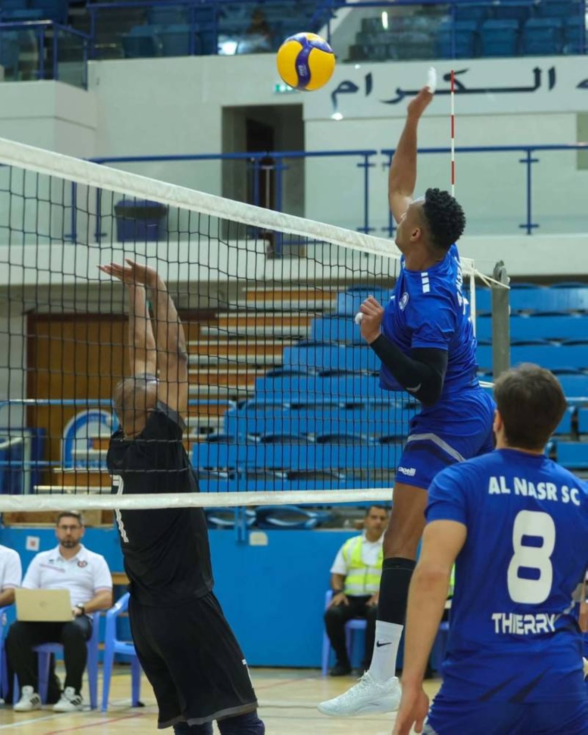 النصر بطلاً لدوري الطائرة