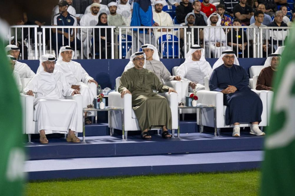 بحضور منصور بن زايد.. منافسات مثيرة في ثالث جولات "كأس منصور بن زايد لكرة القدم"