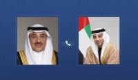 منصور بن زايد وولي عهد الكويت يبحثان هاتفياً تطورات المنطقة