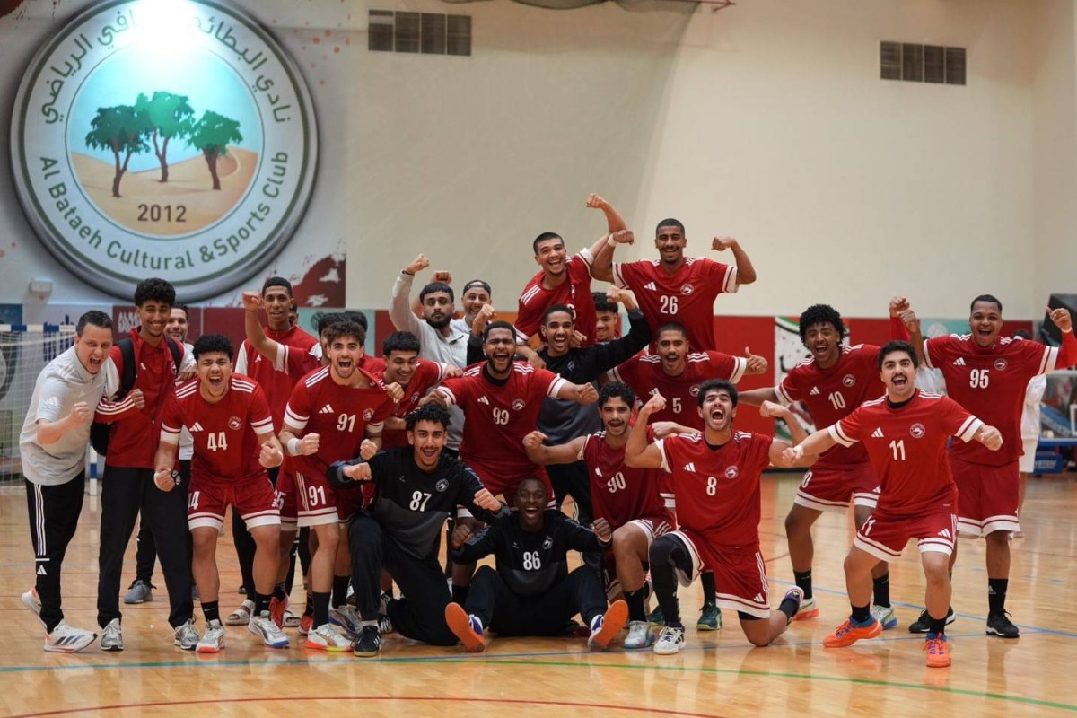 الشارقة بطلاً لدوري الشباب لكرة اليد قبل جولتين من النهاية