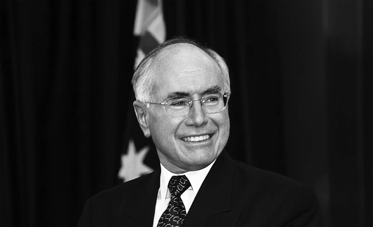 1996 انتخاب جون هاوارد رئيساً لوزراء أستراليا.