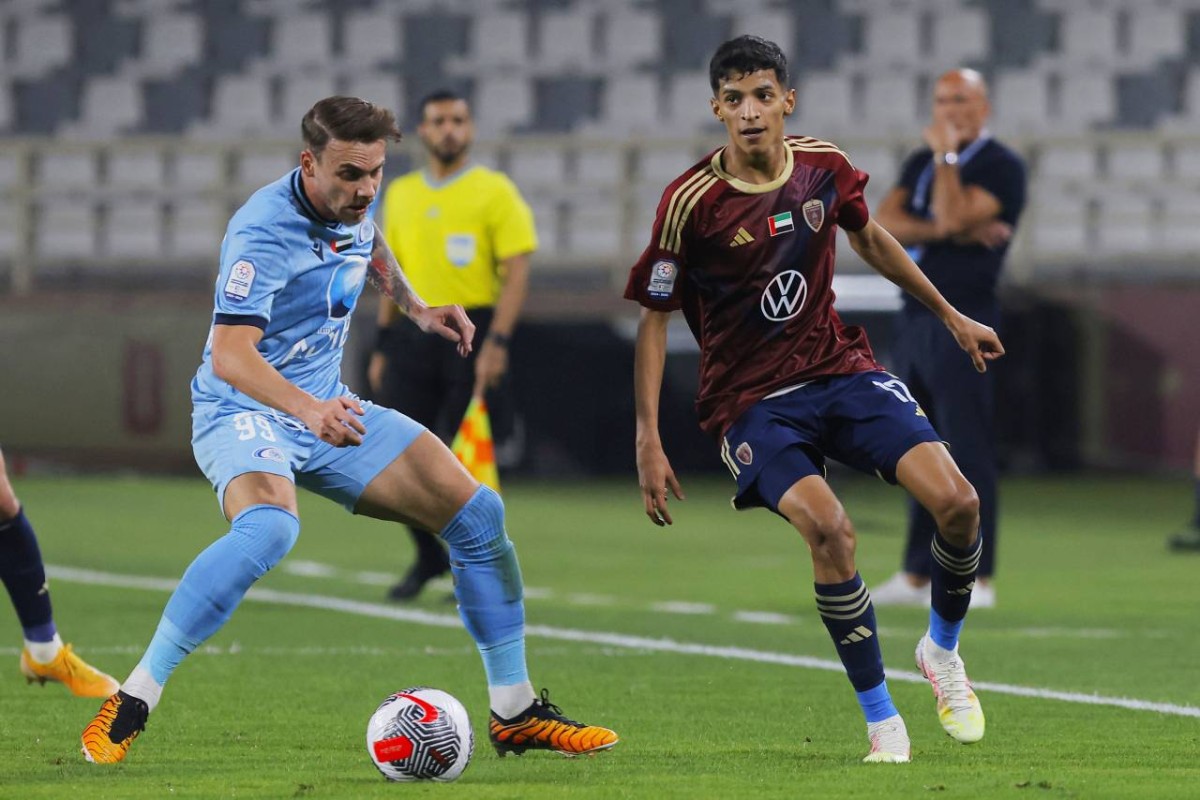 بني ياس يستقبل الوحدة في مواجهة بعنوان «الهروب الكبير»