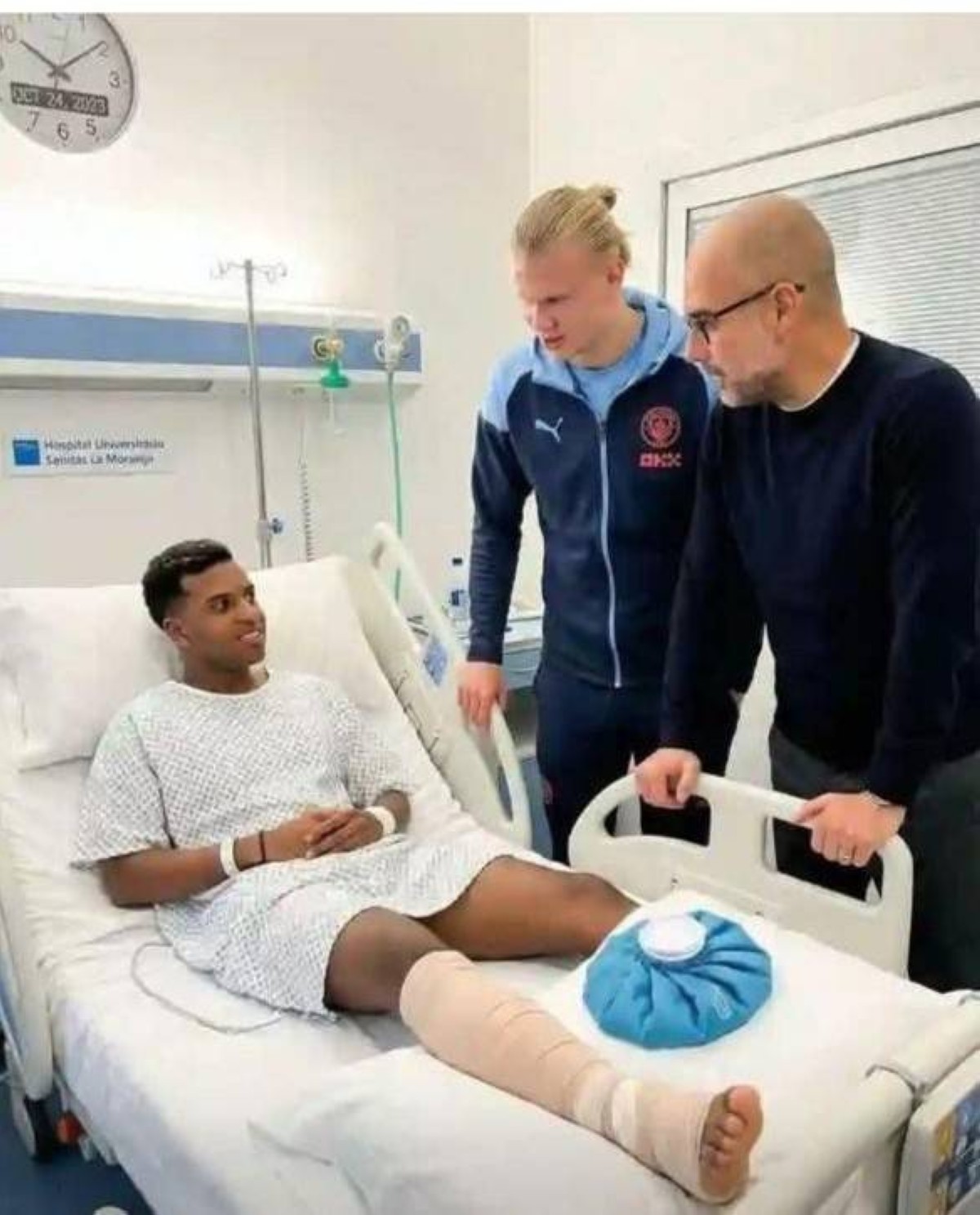 غوارديولا وهالاند يدعمان رودريغو نجم ريال مدريد بعد إصابته