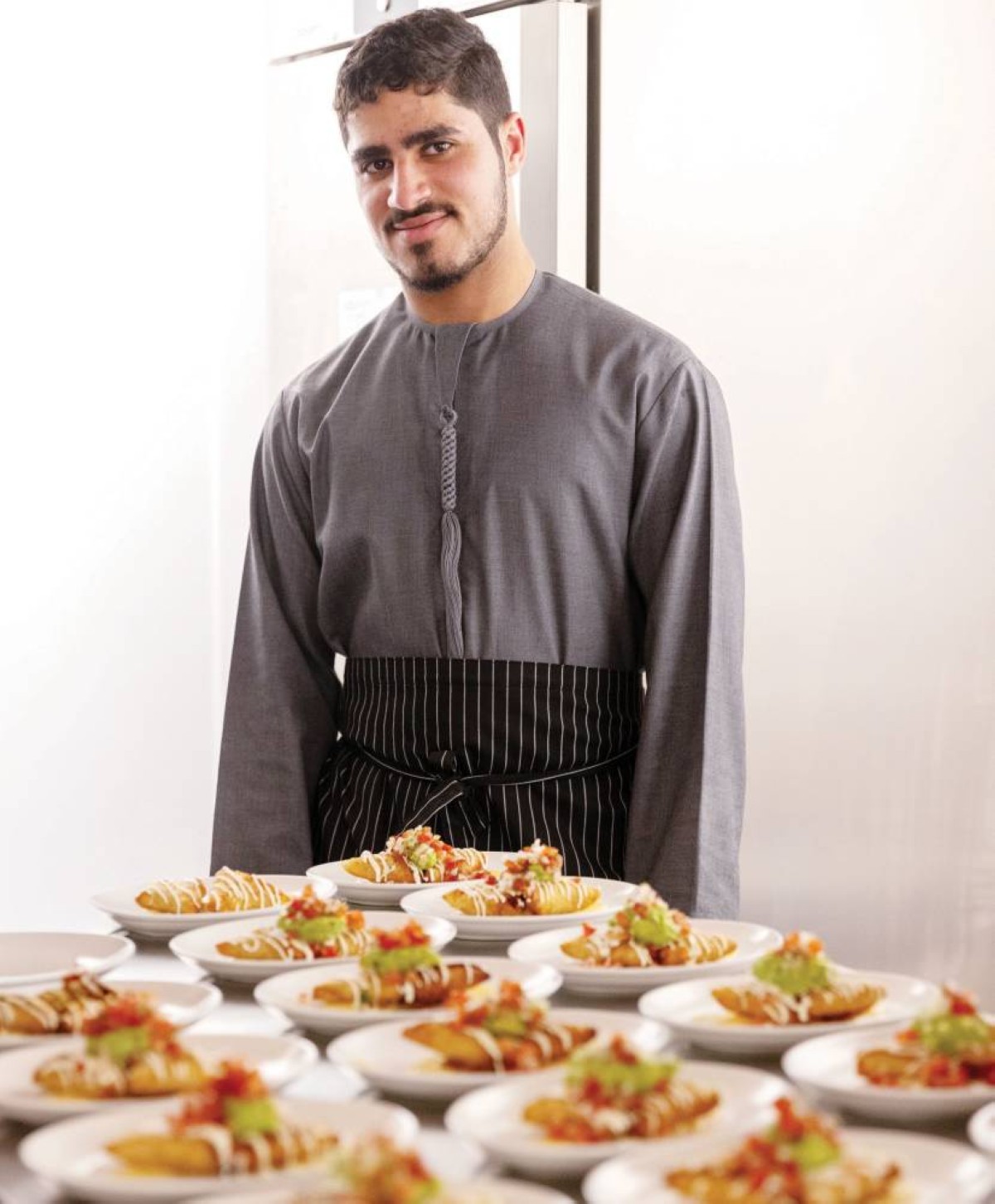 محمد الحوسني.. إبداع في المزج بين النكهات الإماراتية والمكسيكية