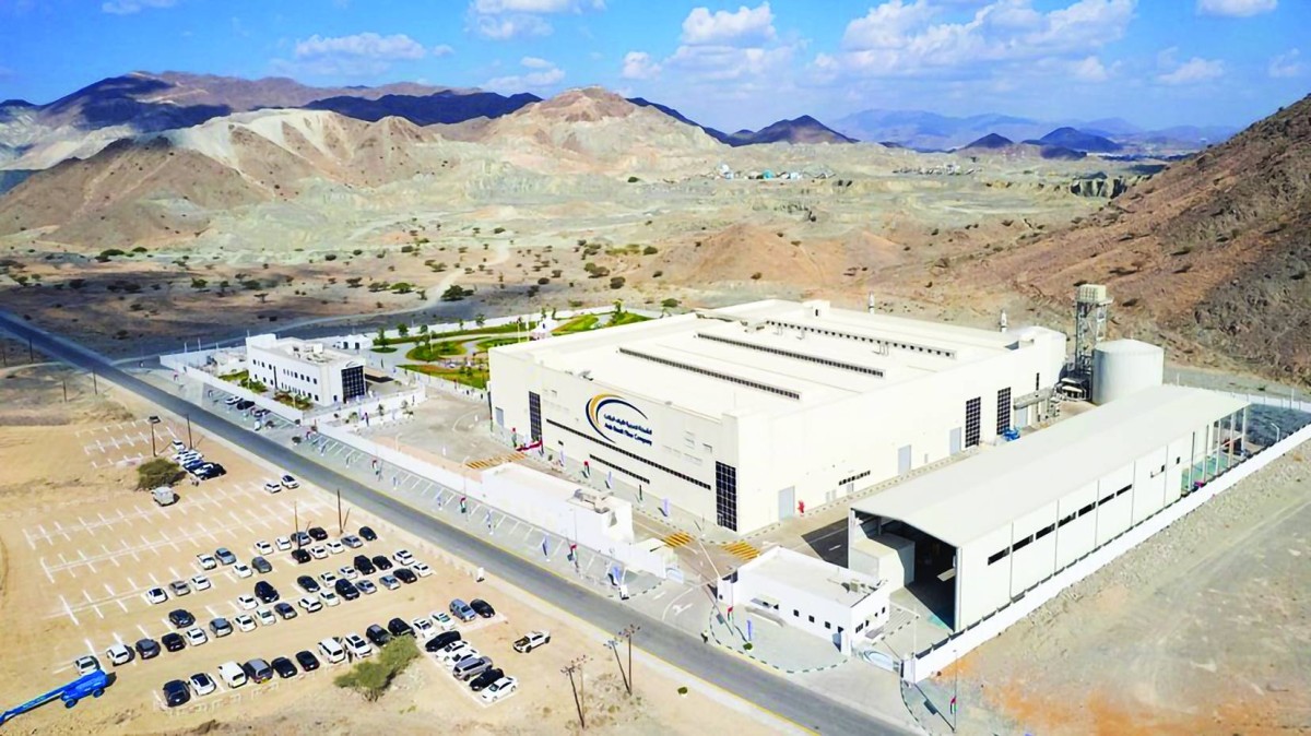 11.25 مليار درهم رأسمال 263 منشأة صناعية في الفجيرة