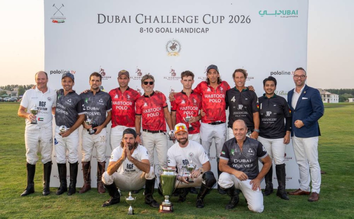 الحبتور بطلاً لكأس تحدي دبي للبولو 2026