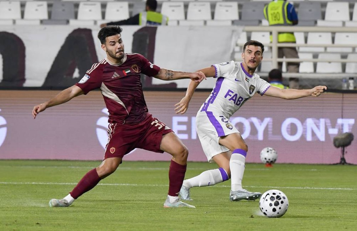 العين يحسم «الكلاسيكو» بقذيفة بالاسيوس ويسترد صدارة الدوري