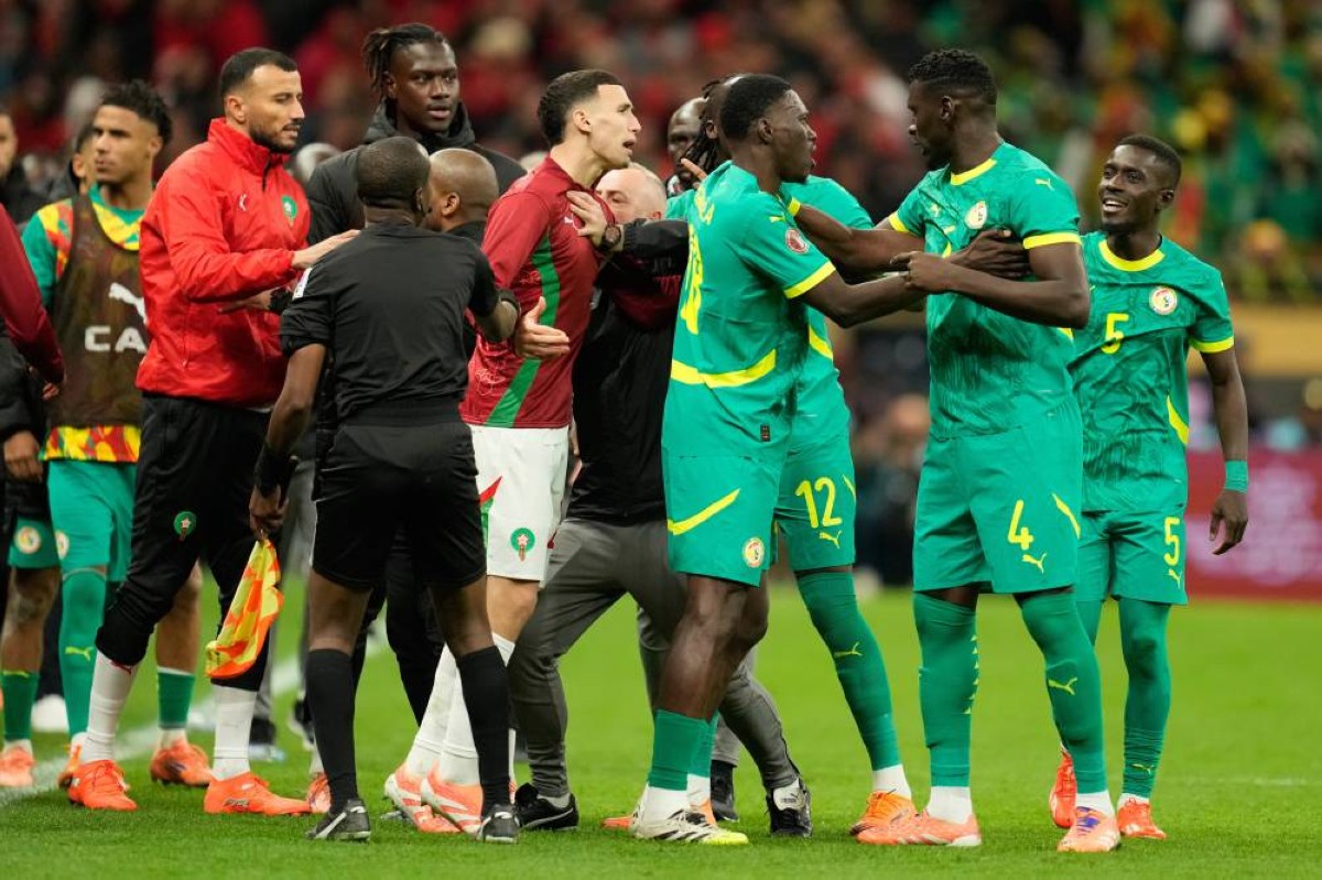نهائي كأس الأمم الأفريقية بين السنغال والمغرب