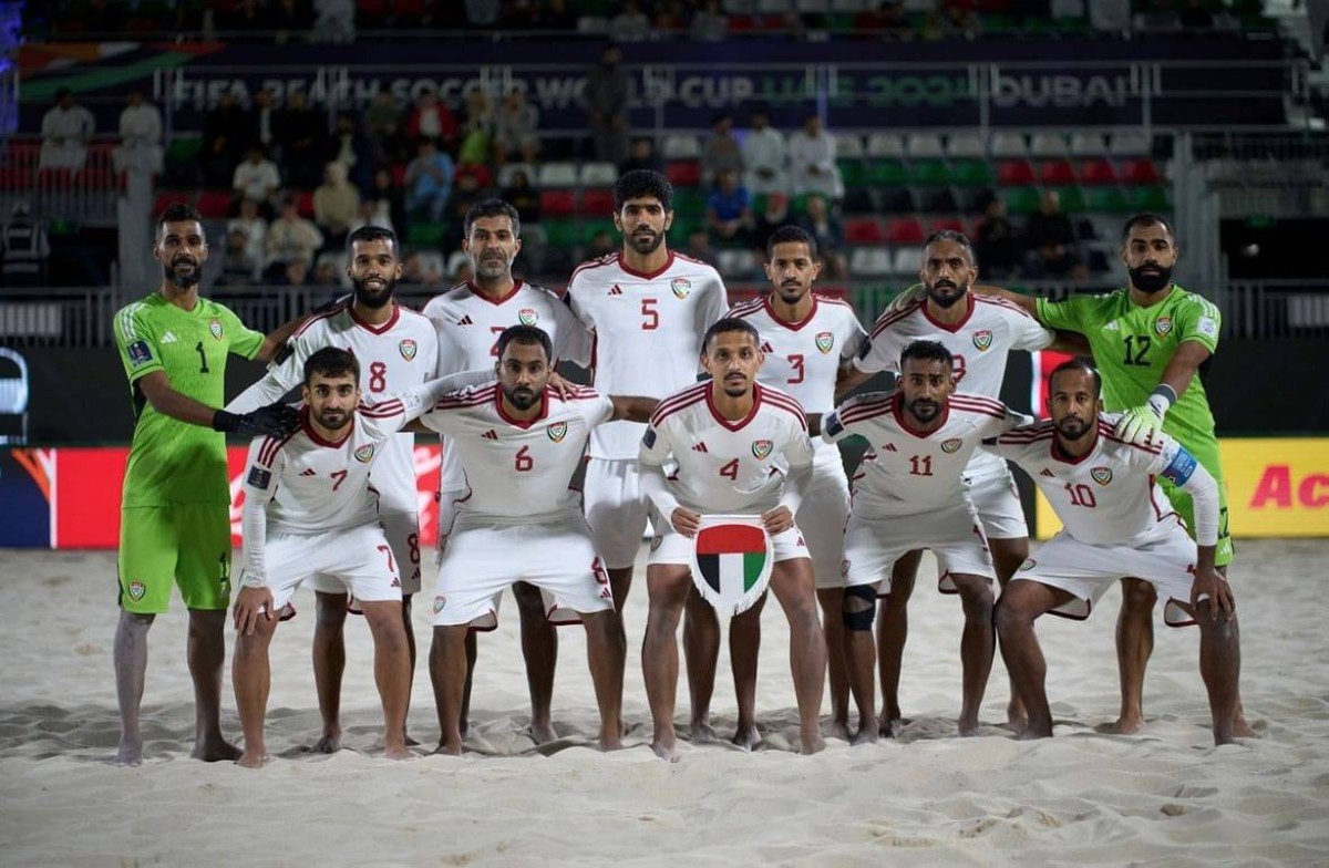 الإمارات في المجموعة الأولى بدورة الألعاب الآسيوية الشاطئية