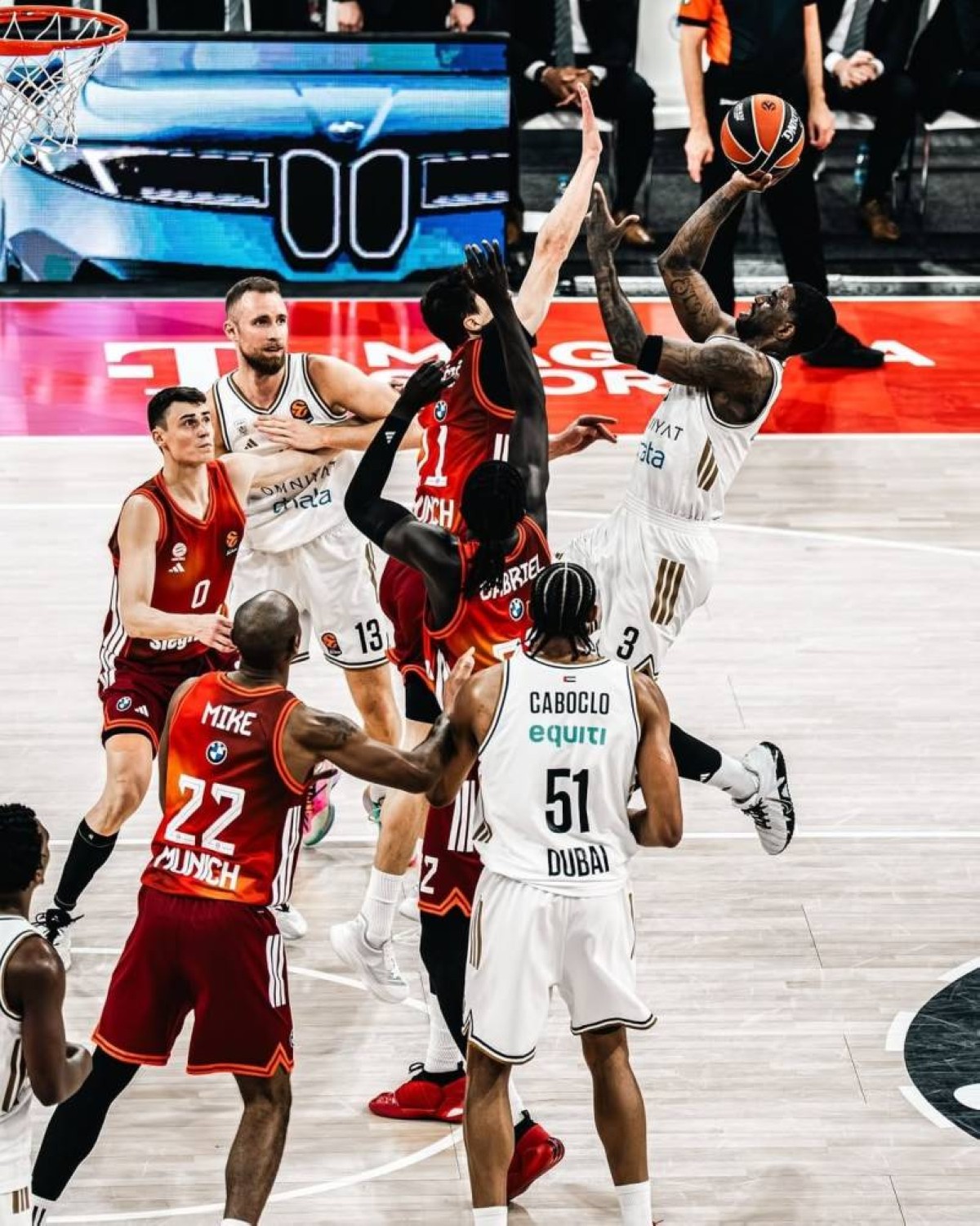 دبي يهزم بايرن ميونيخ في عقر داره ويواصل تألقه في اليوروليغ